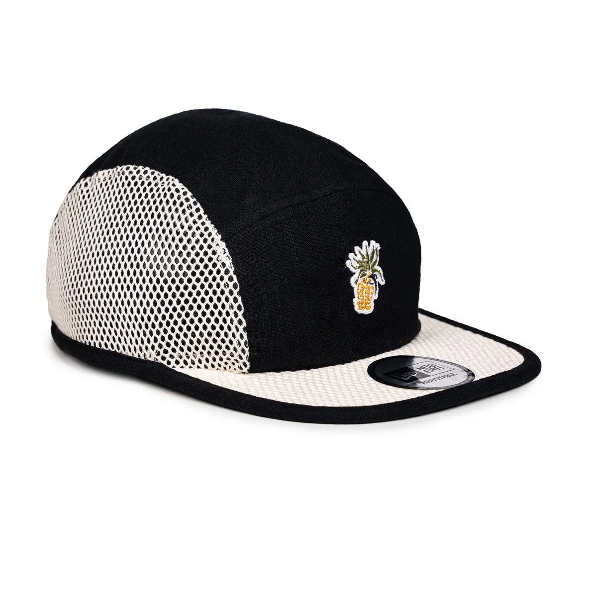   New Era 5 Panel Camper Cap 'Black White'