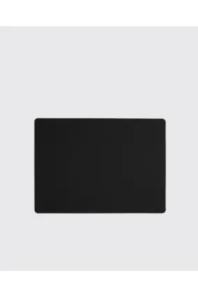 Papaya - Asa Placemat - Soft Leather Look - Charcoal