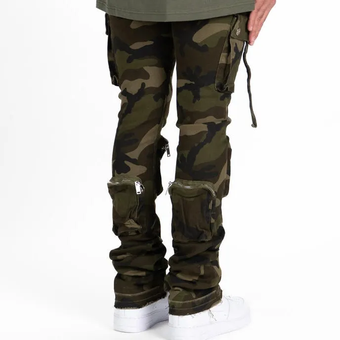 Pheelings “Never Look Back” Camo Flare Jeans