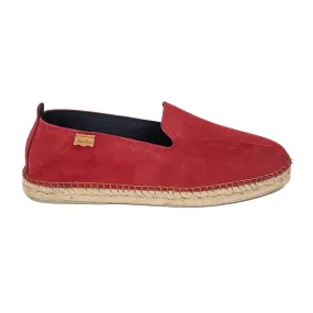 Plain Suede Leather Espadrilles for Men - Dan-SE