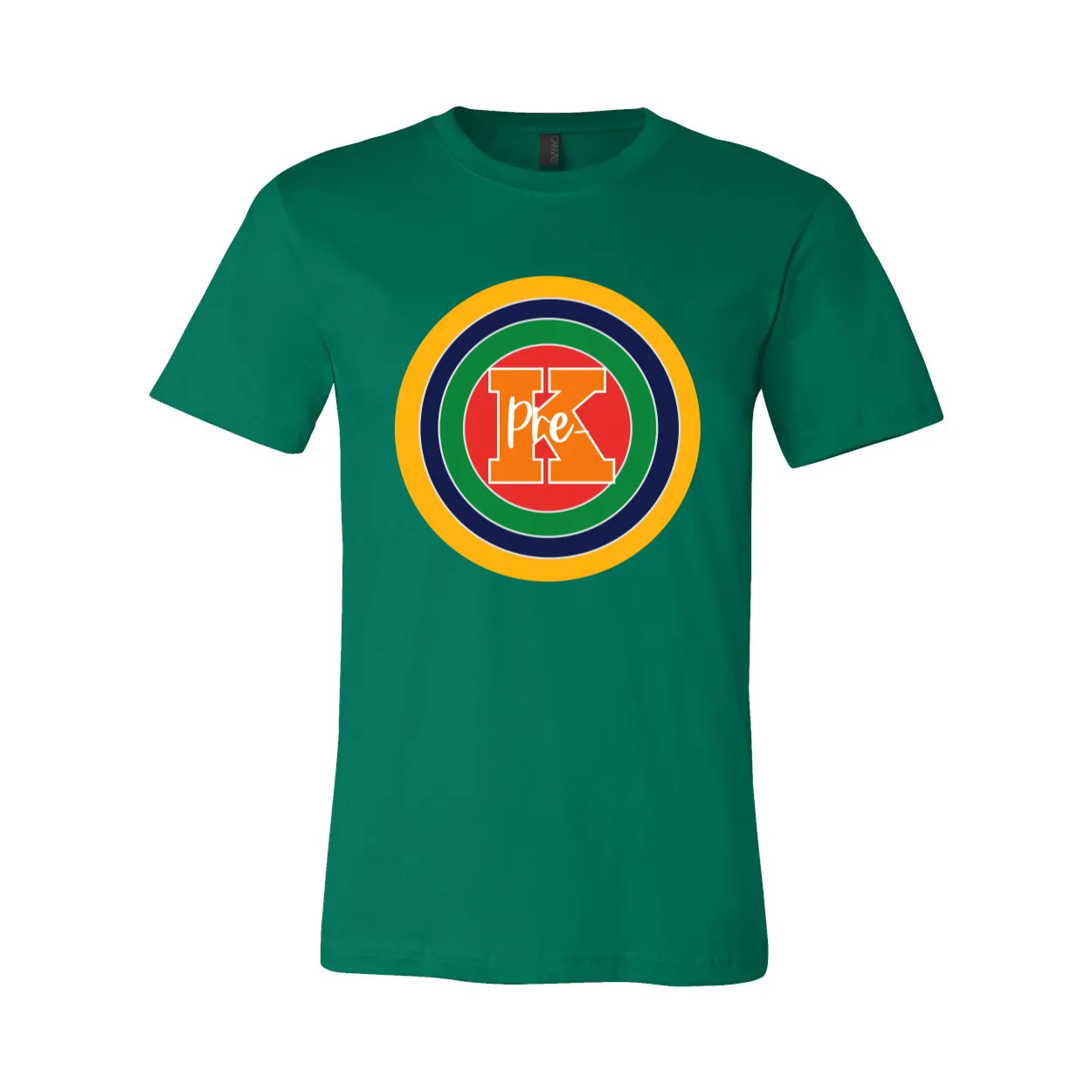 Pre-K Primary Color Circle T-Shirt