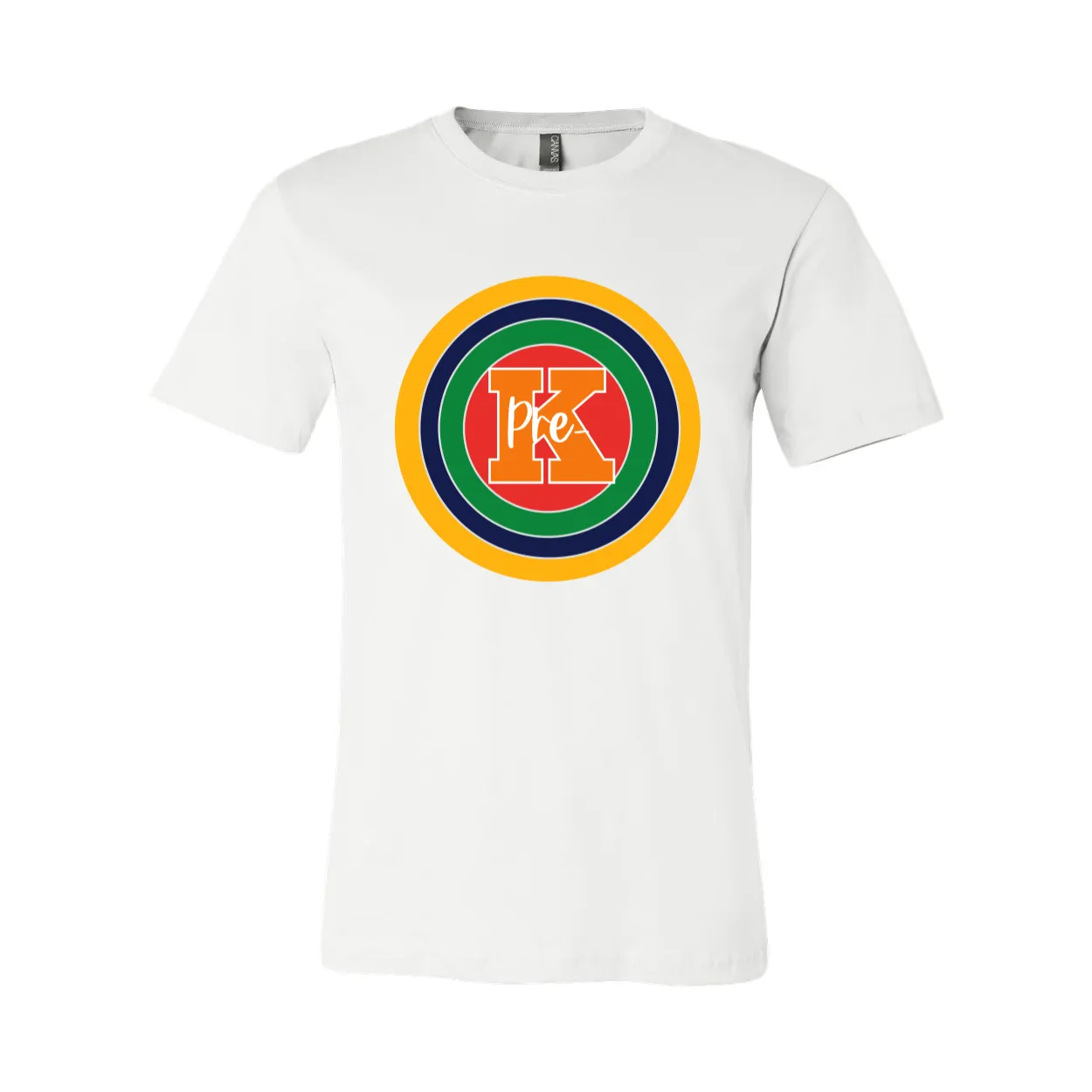 Pre-K Primary Color Circle T-Shirt