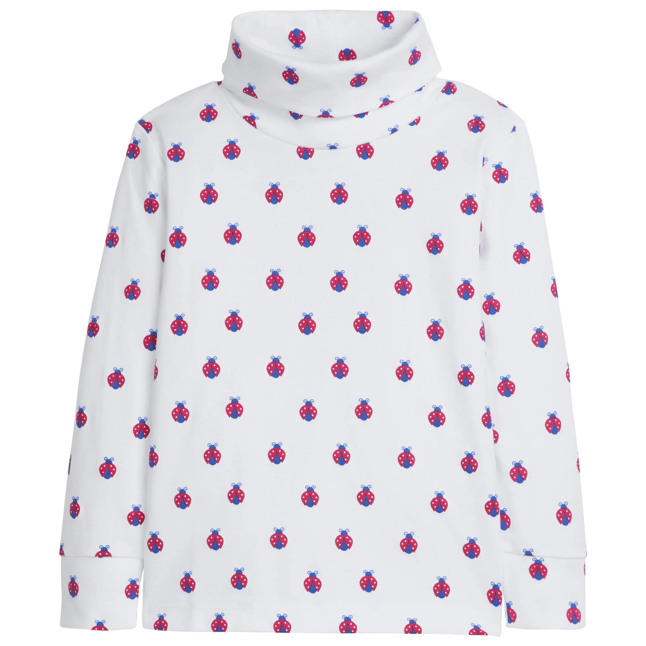 Printed Turtleneck - Lady Bugs