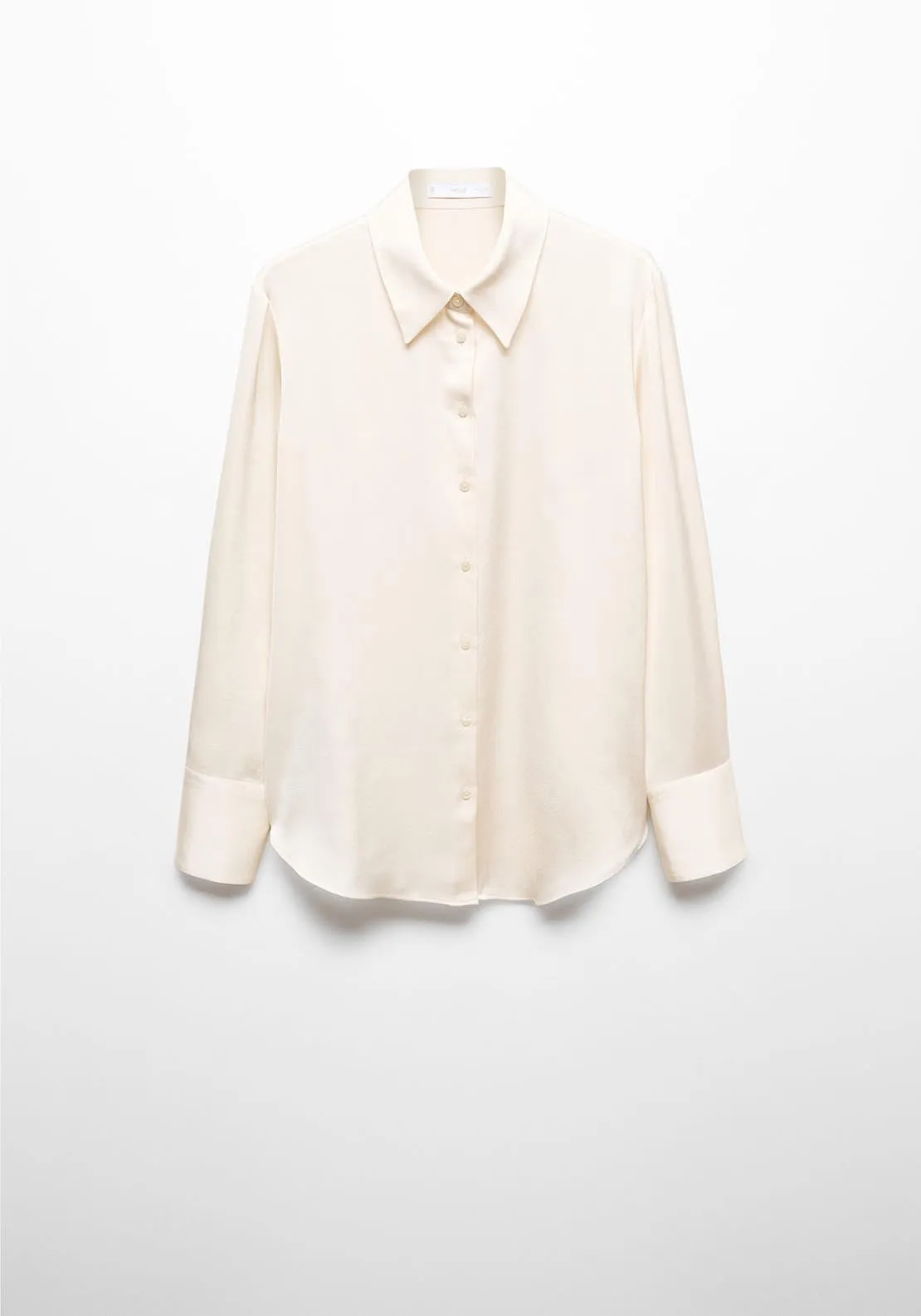 Satin finish flowy shirt