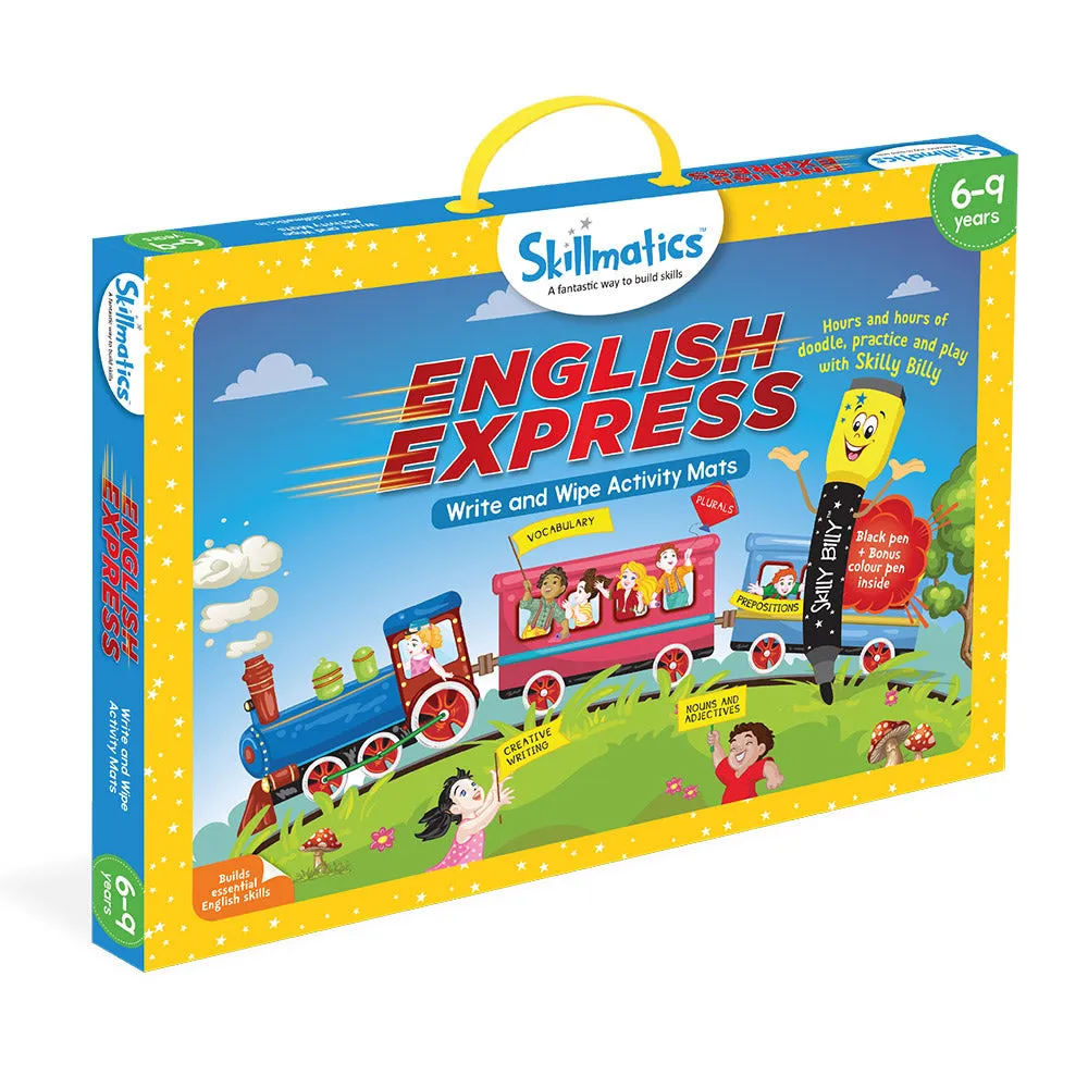 Skillmatics English Express Vocabulary and Key Grammar Concepts (6-9)