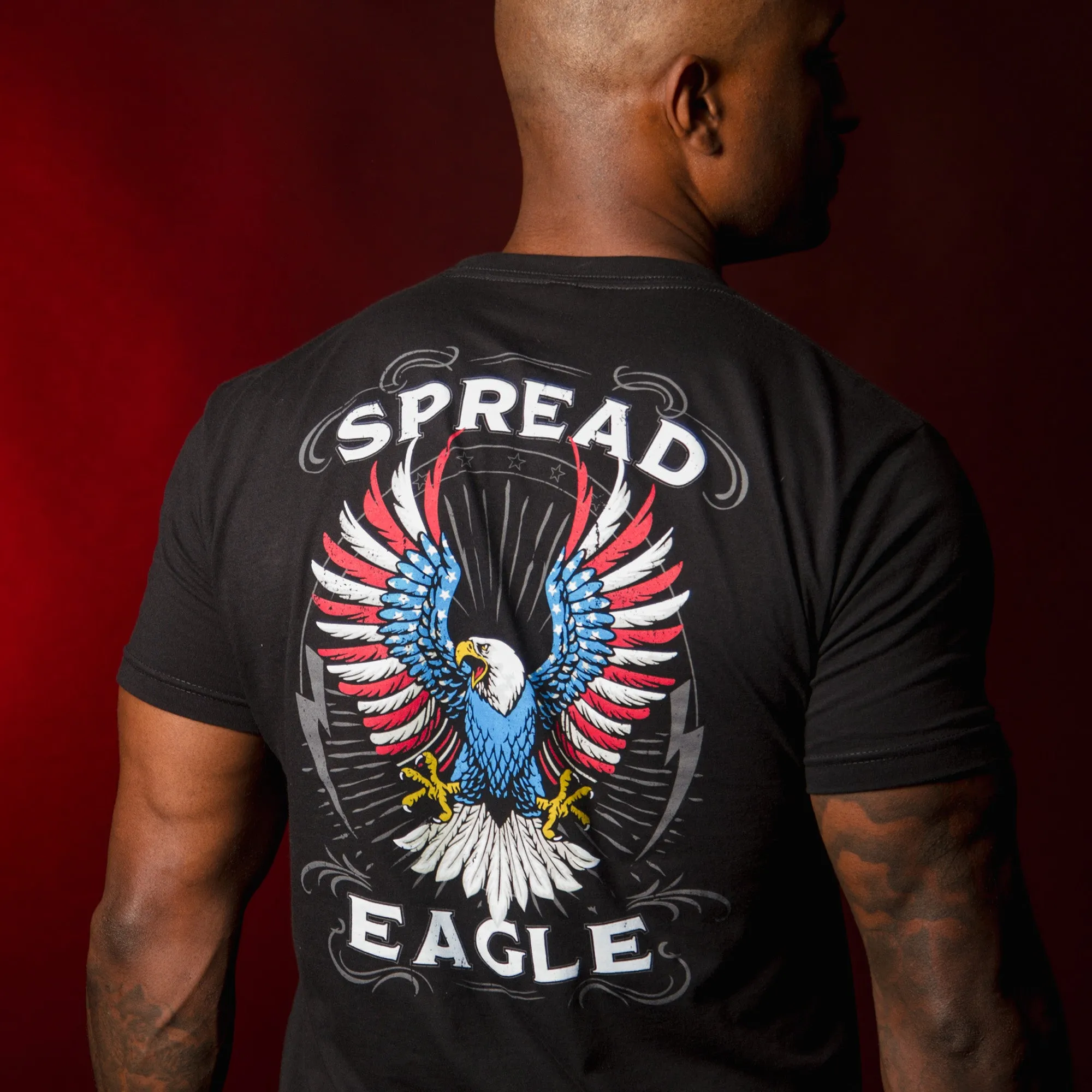 Spread Eagle T-Shirt - Black