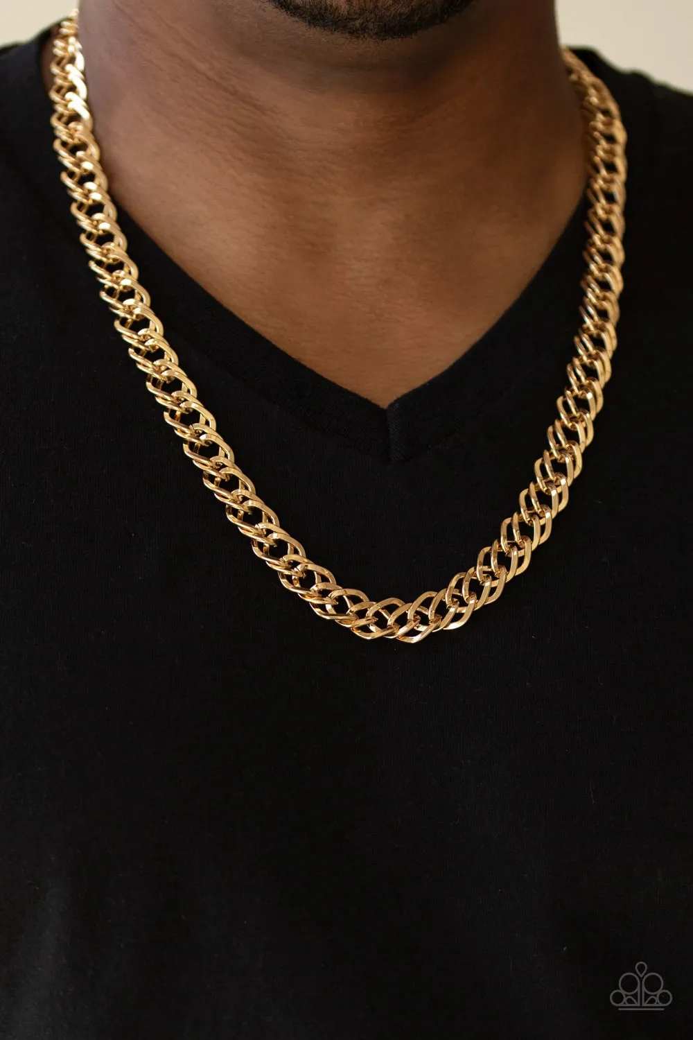 Undefeated Gold-Urban Necklace