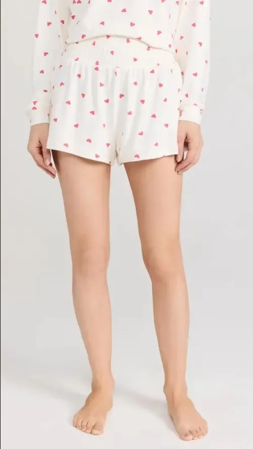 Z Supply Be Mine Long Sleeve Pajama Set